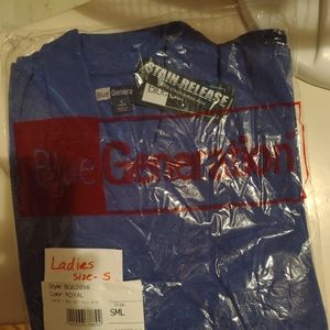 BRAND NEW!!! BLUE GENERATION LADIES POLO TOP. SIZE SMALL.